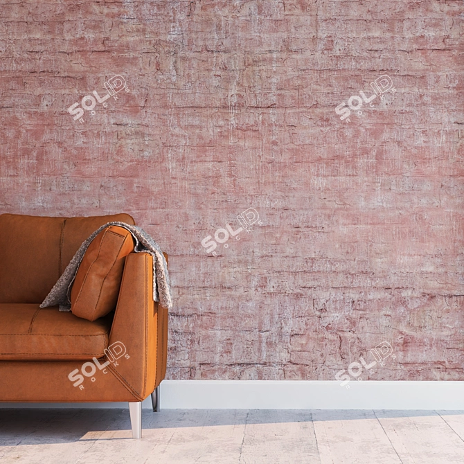 Seamless Stucco Texture: High Detail 3D model image 2