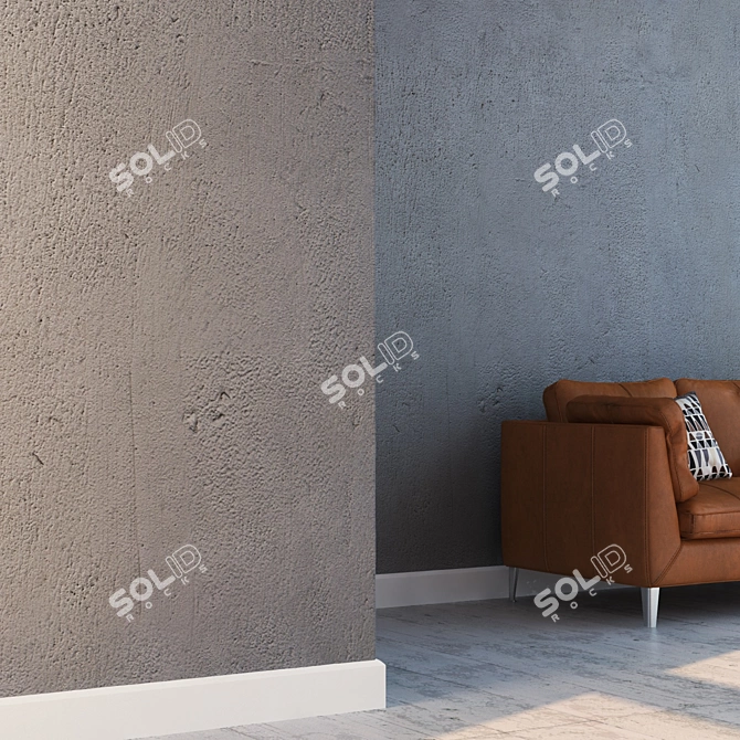 Seamless Concrete Texture 3D model image 3