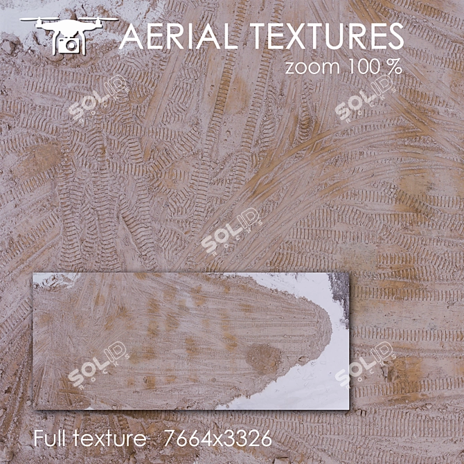 Aerial Earth Texture 3D model image 1