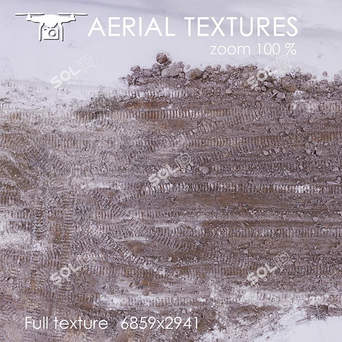 Aerial Earth Texture 3D model image 2