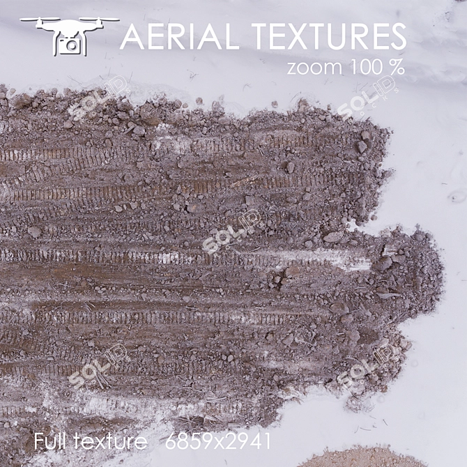 Aerial Earth Texture 3D model image 3