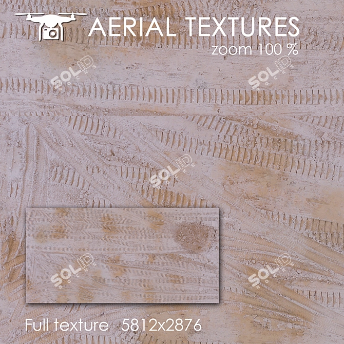 Title: Aerial Earth Texture 3D model image 1