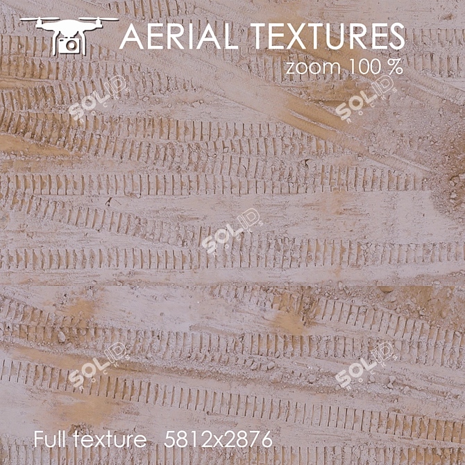 Title: Aerial Earth Texture 3D model image 2