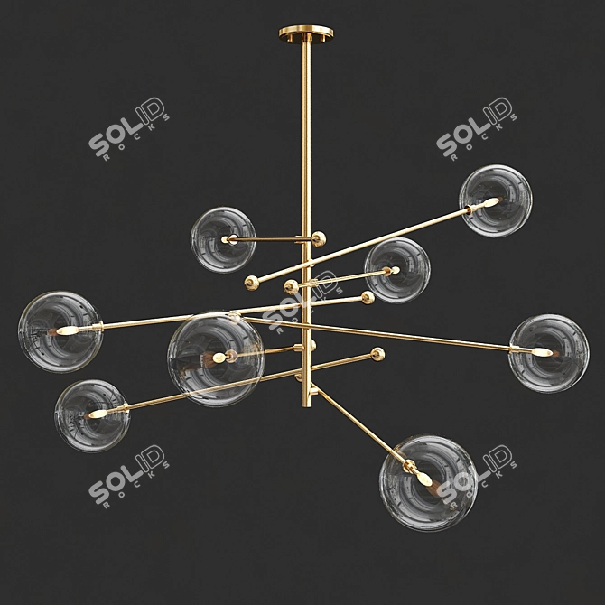Elegant Glass Bole Collection 3D model image 3