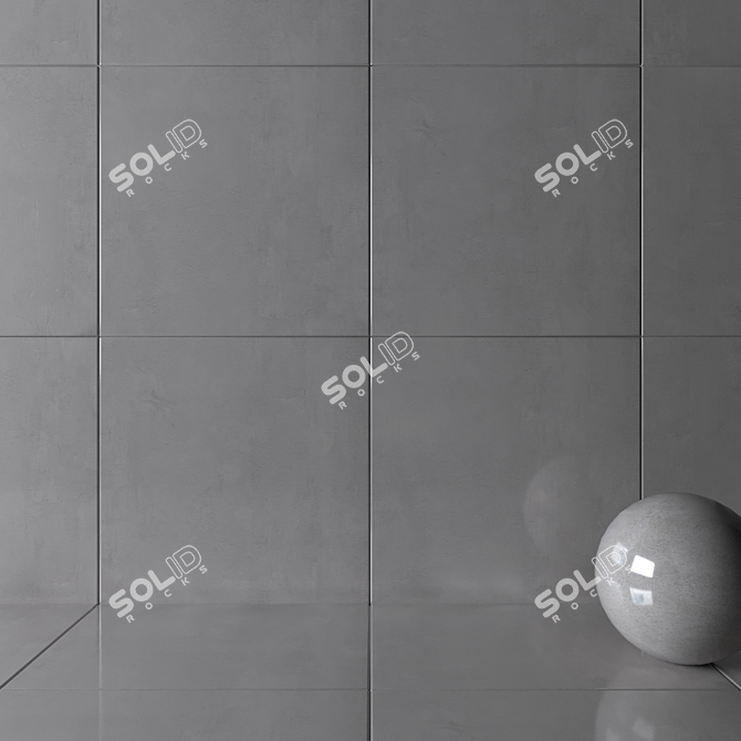 HD Multi-Texture Wall/Floor Tiles 3D model image 2