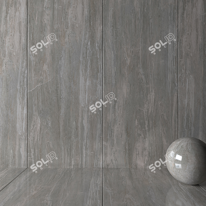 HD Multitexture Wall and Floor Tiles 3D model image 2