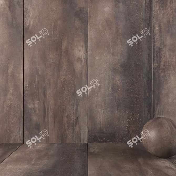 HD Multitexture Wall & Floor Tiles 3D model image 1