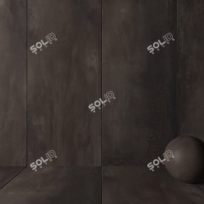 HD Multitexture Wall & Floor Tiles 3D model image 2