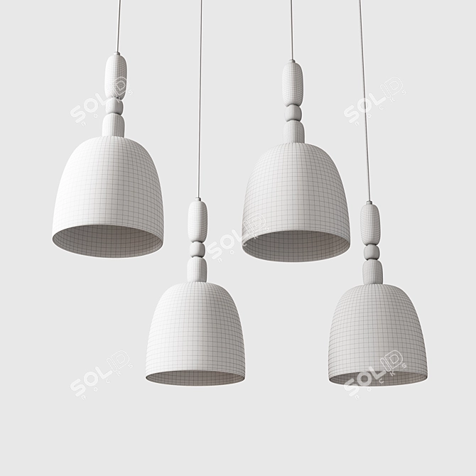 Cece Pendant Lamp  Stylish Lighting for Modern Spaces 3D model image 3