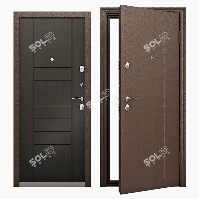 Torex Delta-100 Entrance Door RGSO 3D model image 1