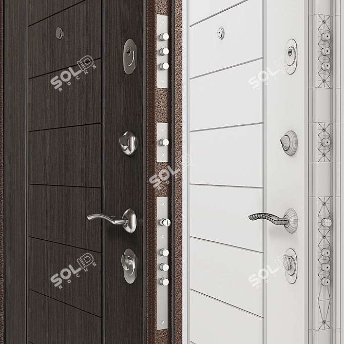 Torex Delta-100 Entrance Door RGSO 3D model image 2