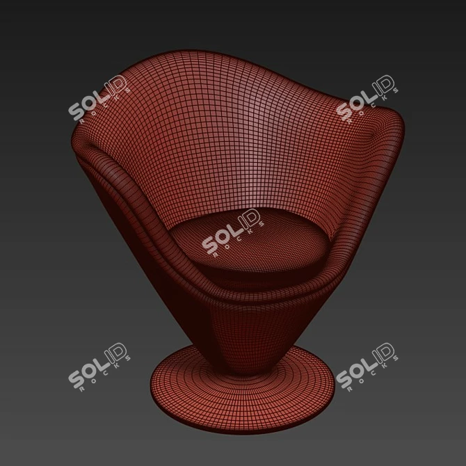 Elfe Relax Armchair: Ultimate Comfort and Style 3D model image 2