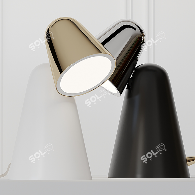 PEPPONE Modern Table Lamp 3D model image 1