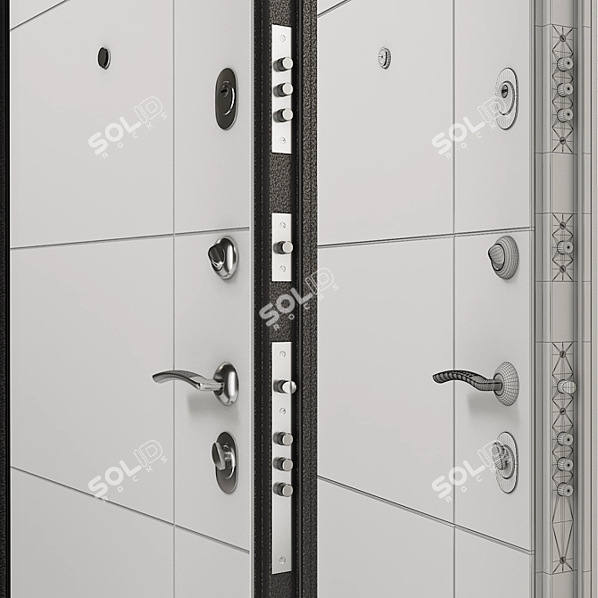 Torex Delta-100 DL-1 Entrance Door (D23) 3D model image 2