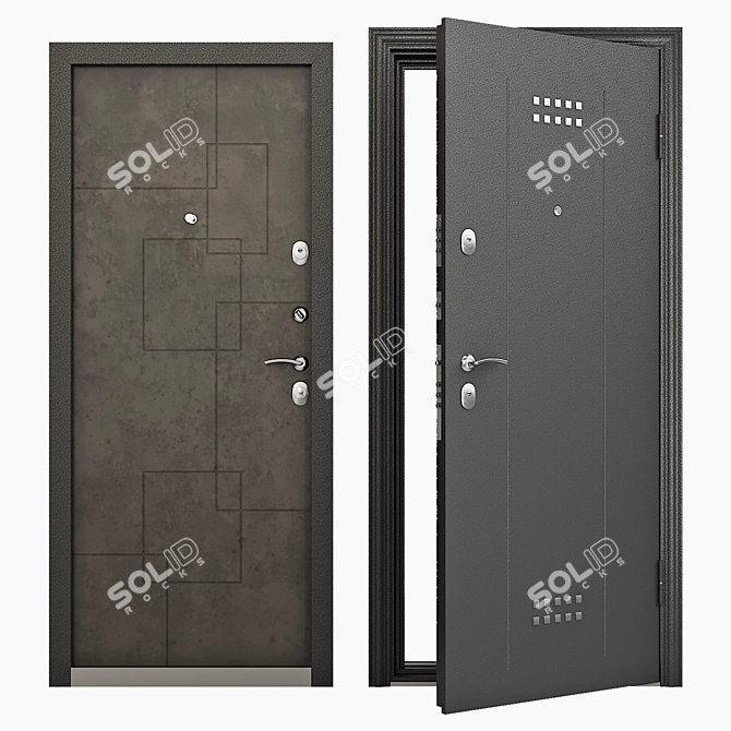 Torex Delta-100 DL-2 Entrance Door 3D model image 1