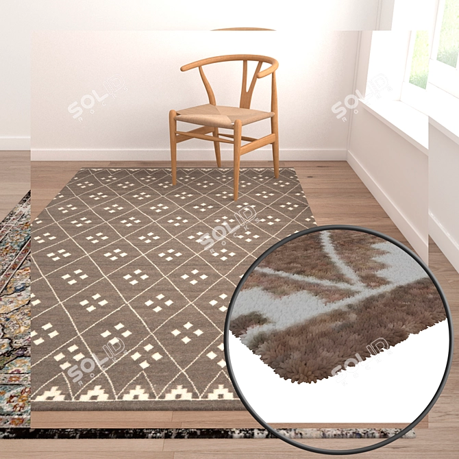 Luxury Carpet Collection 3D model image 2