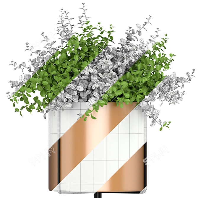 Botanical Delights  Lush Greenery 190 3D model image 3