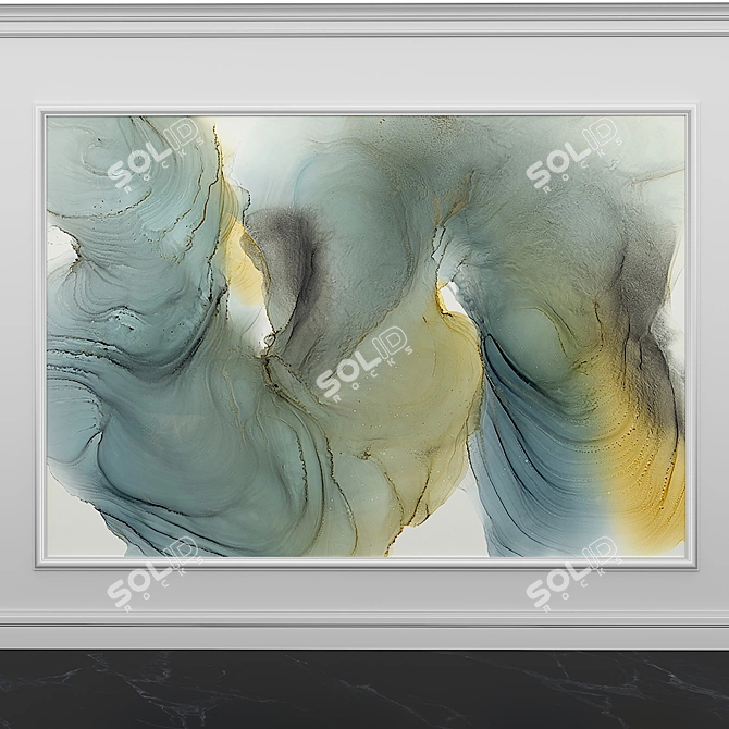 Fluid Art Masterpiece - FA_16A1 3D model image 1