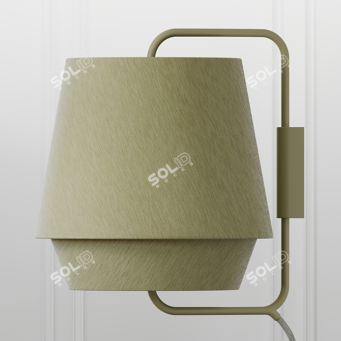 ELEMENTS Fabric Wall Lights - 4 Colors 3D model image 3