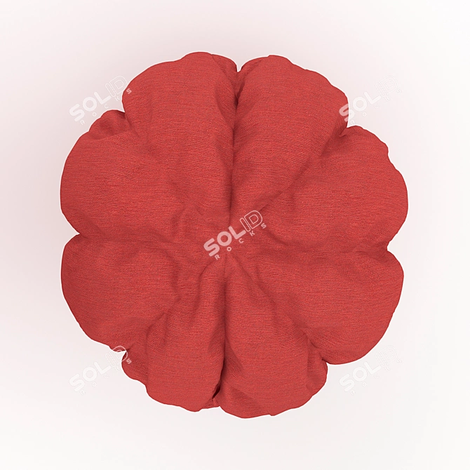 Luxury Mandarina Pillow 3D model image 2