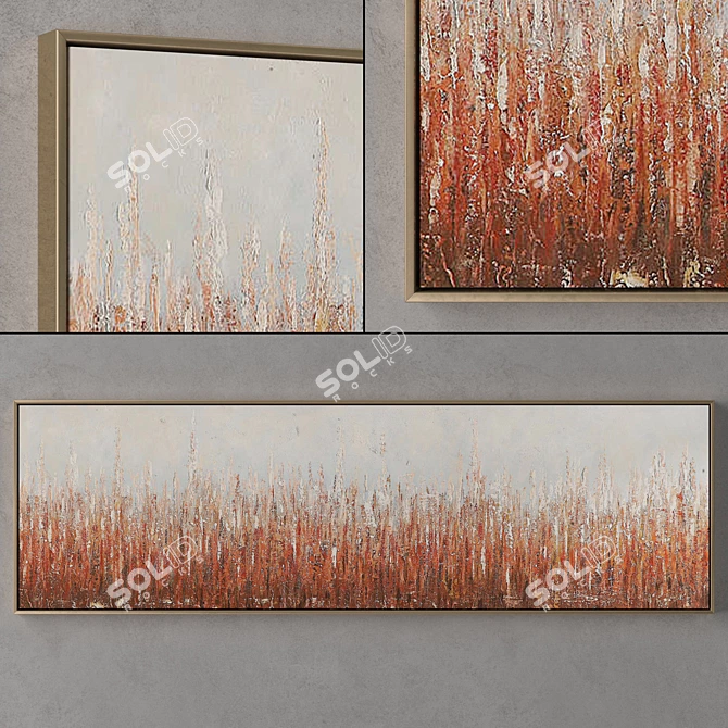 Metal Frame Collection 3D model image 1