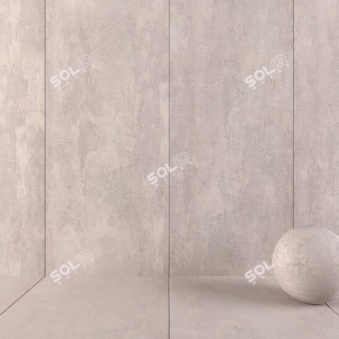 Multi-Texture HD Wall Tiles 3D model image 1