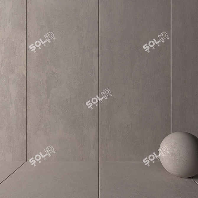 Multi-Texture HD Wall Tiles 3D model image 2