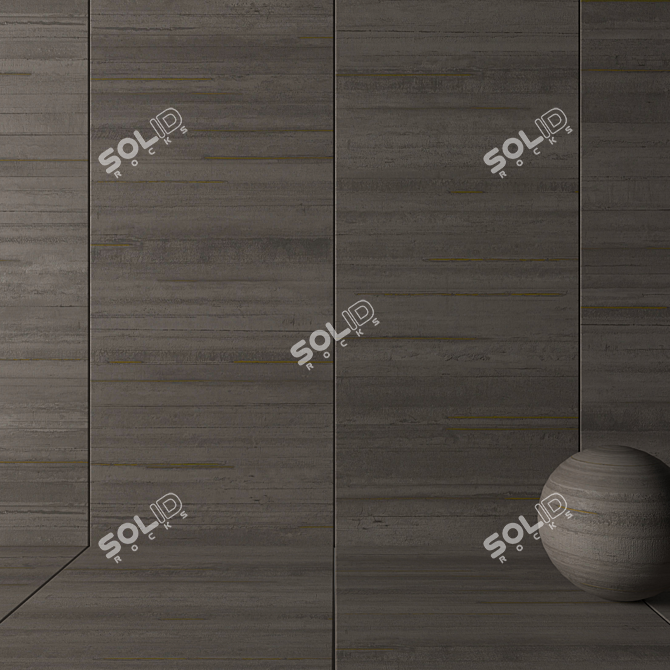 Multi-Texture HD Wall Tiles 3D model image 2