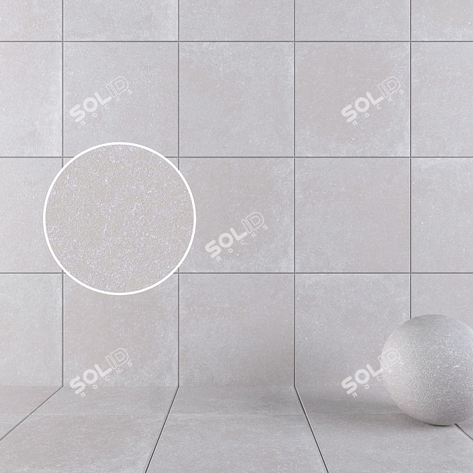 Multi-Texture HD Wall/Floor Tiles 3D model image 1