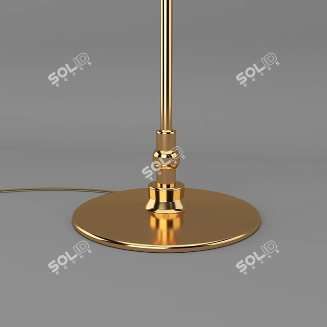 Elegant Energy-Saving Floor Lamp 3D model image 2