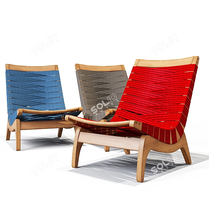 Relaxation Web Chair: Featherston Edition 3D model image 1