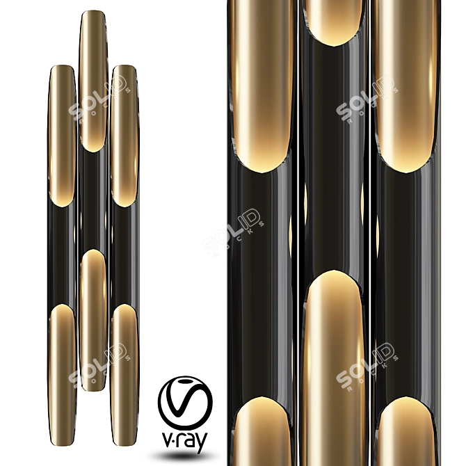 Delightful Sconce of Uniqueness 3D model image 1