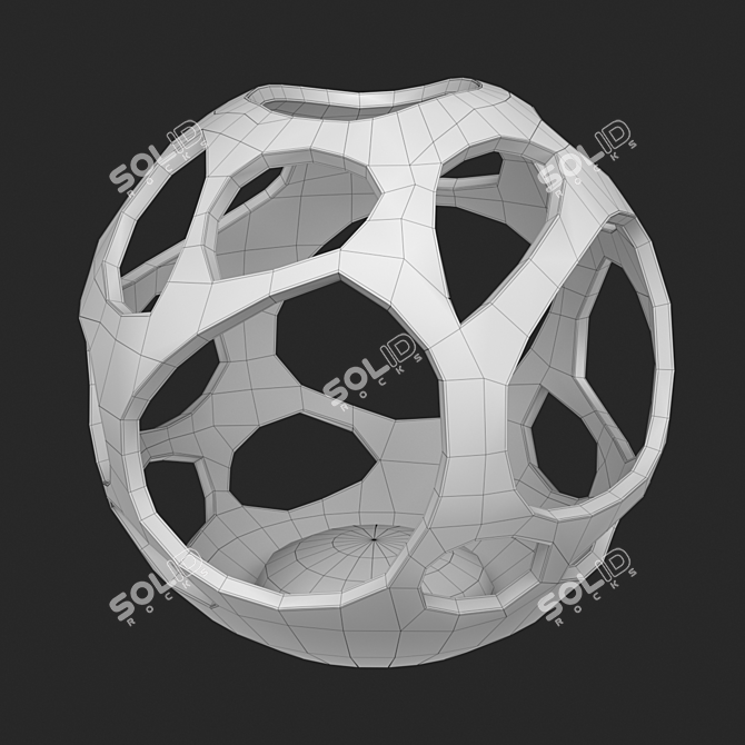 Mantra ORGANICA Floor Lamp: Stylish & Energy-Saving 3D model image 2