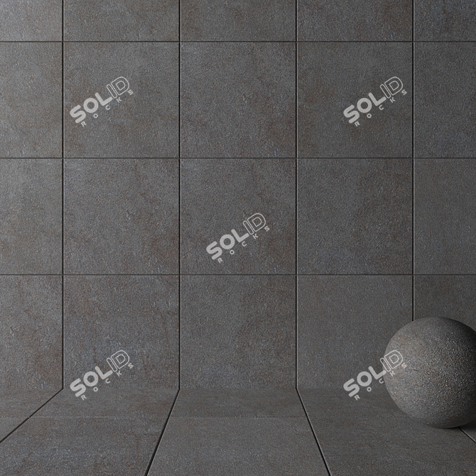 Multi-Texture HD Wall/Floor Tiles - FOG Collection 3D model image 2