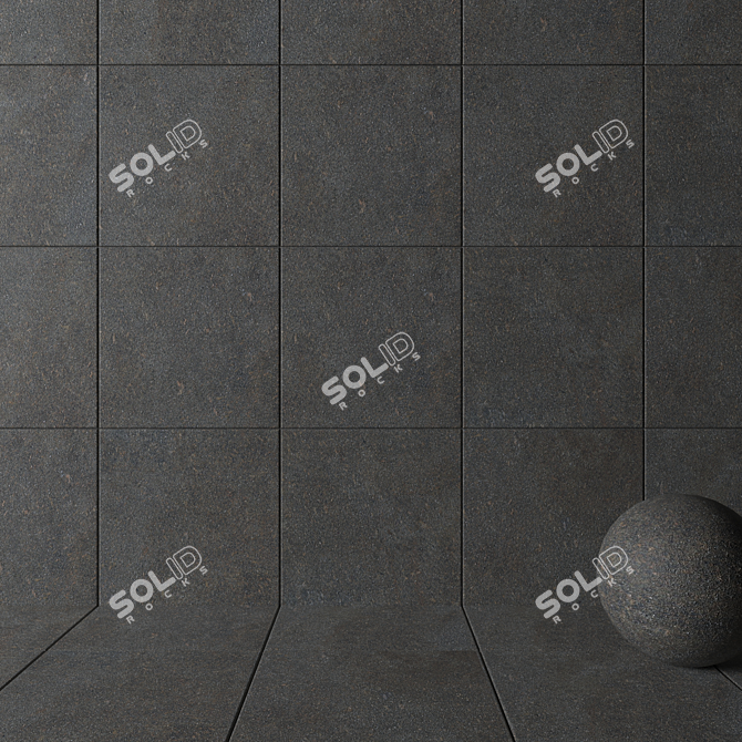 Forest Textured Wall Tiles 3D model image 2