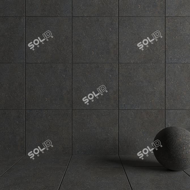 Forest Textured Wall Tiles 3D model image 3