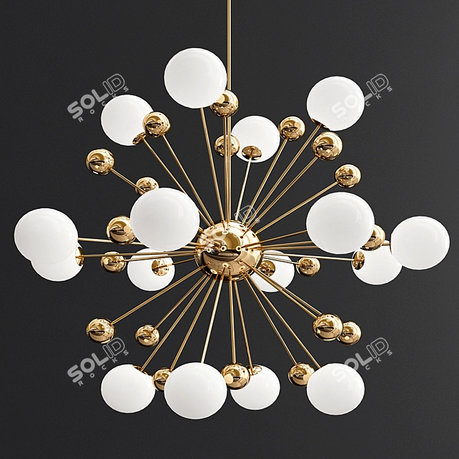 Exclusive Chandeliers: Elegant Illumination Collection 3D model image 3