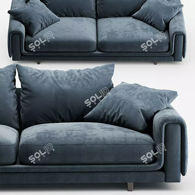 Modern Luxury Sofa - 260 x 65 x 110 cm 3D model image 2