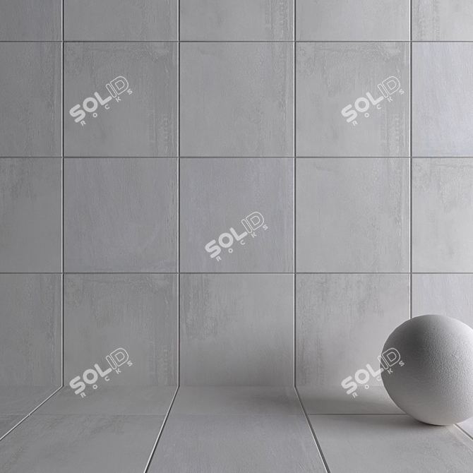 Multi-Texture HD Wall & Floor Tiles 3D model image 3