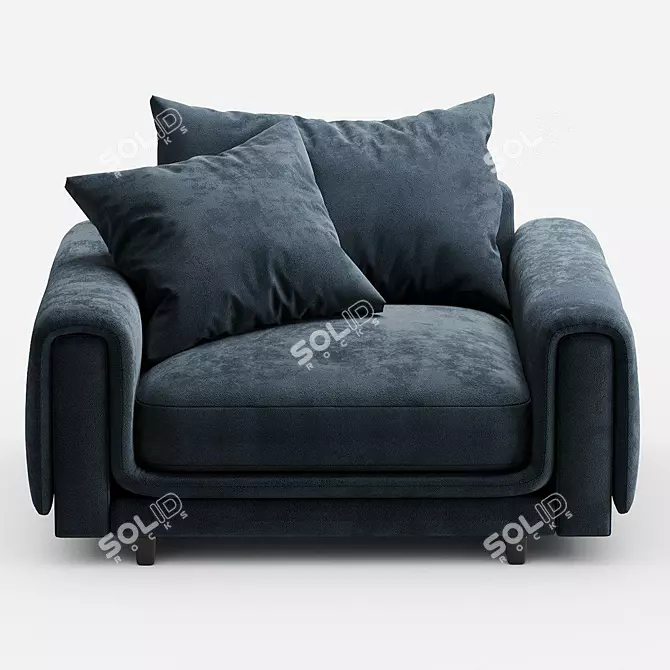 Luxury Bobois Armchair 3D model image 2