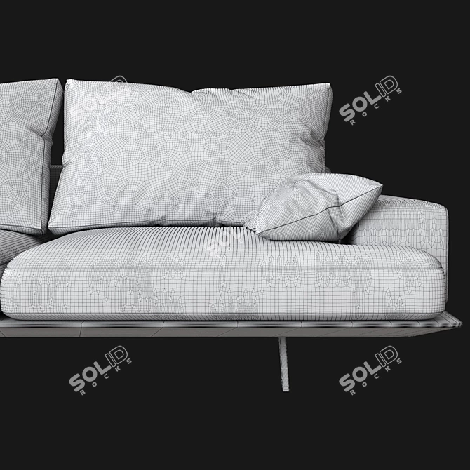 DESIRE Platz Sofa 3D model image 2