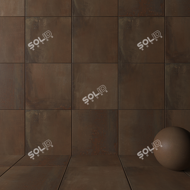 Multi-Texture HD Wall/Floor Tiles 3D model image 2