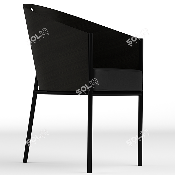 Sleek Driade Costes Chair & Anapo Table 3D model image 3