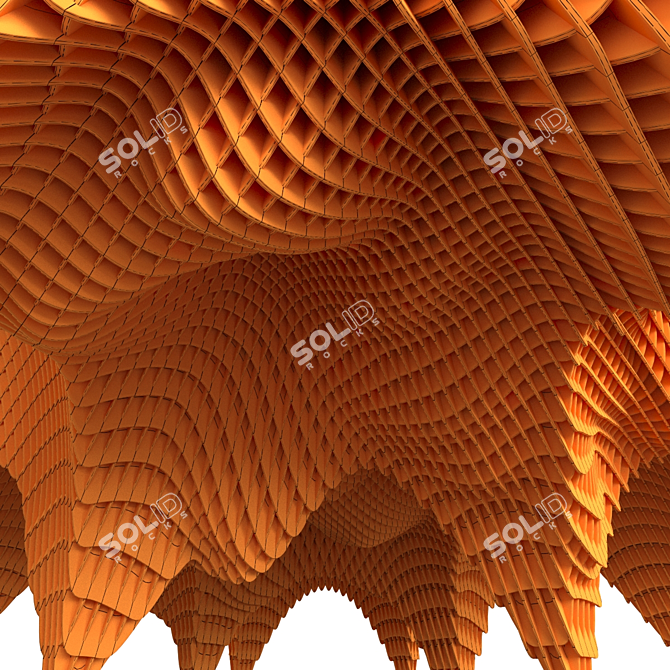 Parametric Hall - 3D Max Compatible 3D model image 3