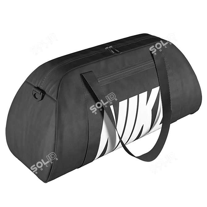 Nike Gym Club Training Duffel: Sleek and Functional 3D model image 1