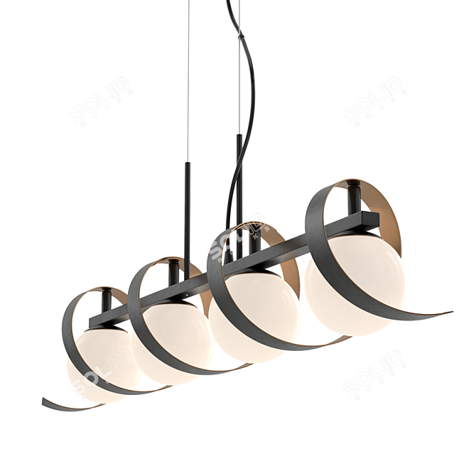 Immenso Modern Lamp by Vele Luce 3D model image 2