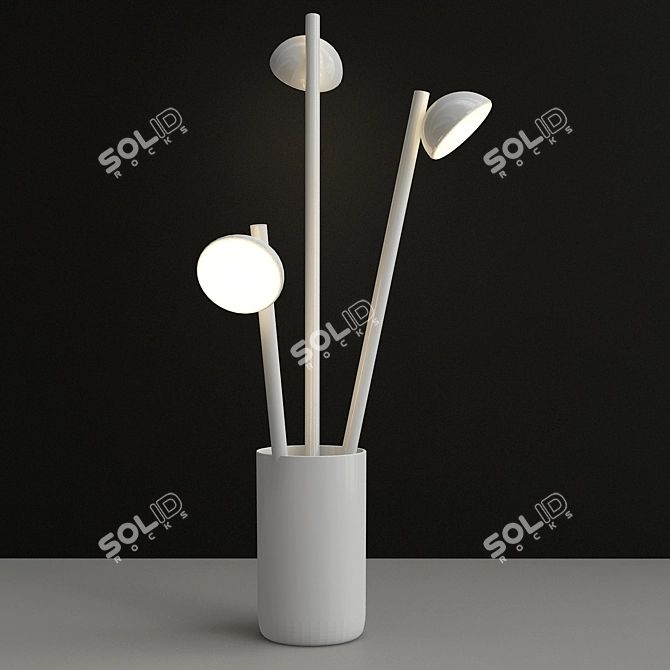Elegant Mantra ADN 6267 Lamp 3D model image 1