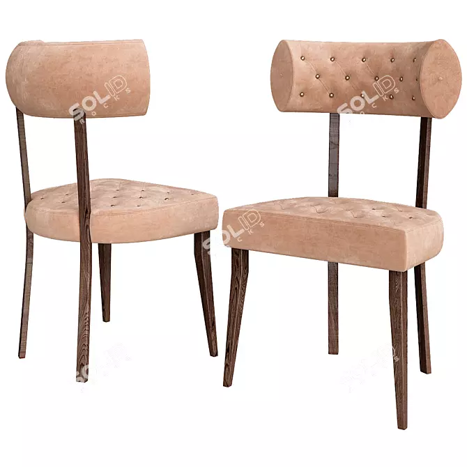 Exquisite Zulu Dining Set 3D model image 1