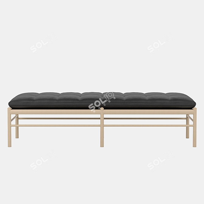 Premium Danish Design Sofa 3D model image 3