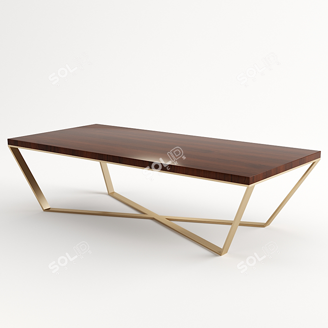 Elegant FRATO Johannesburg Table 3D model image 2